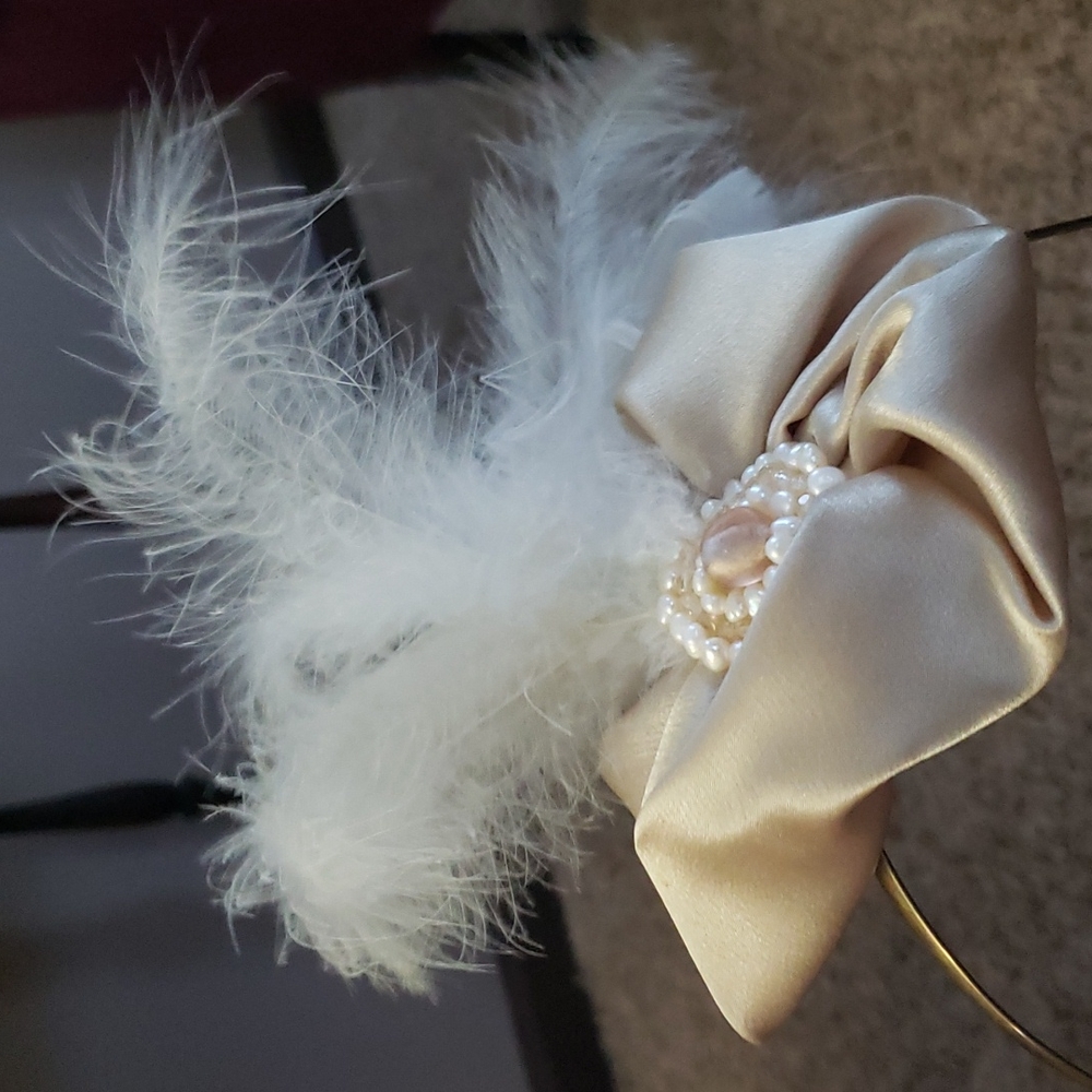 Tea party/ wedding  facinator hat